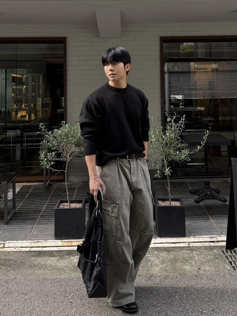 レーブダイイングカーゴパンツ