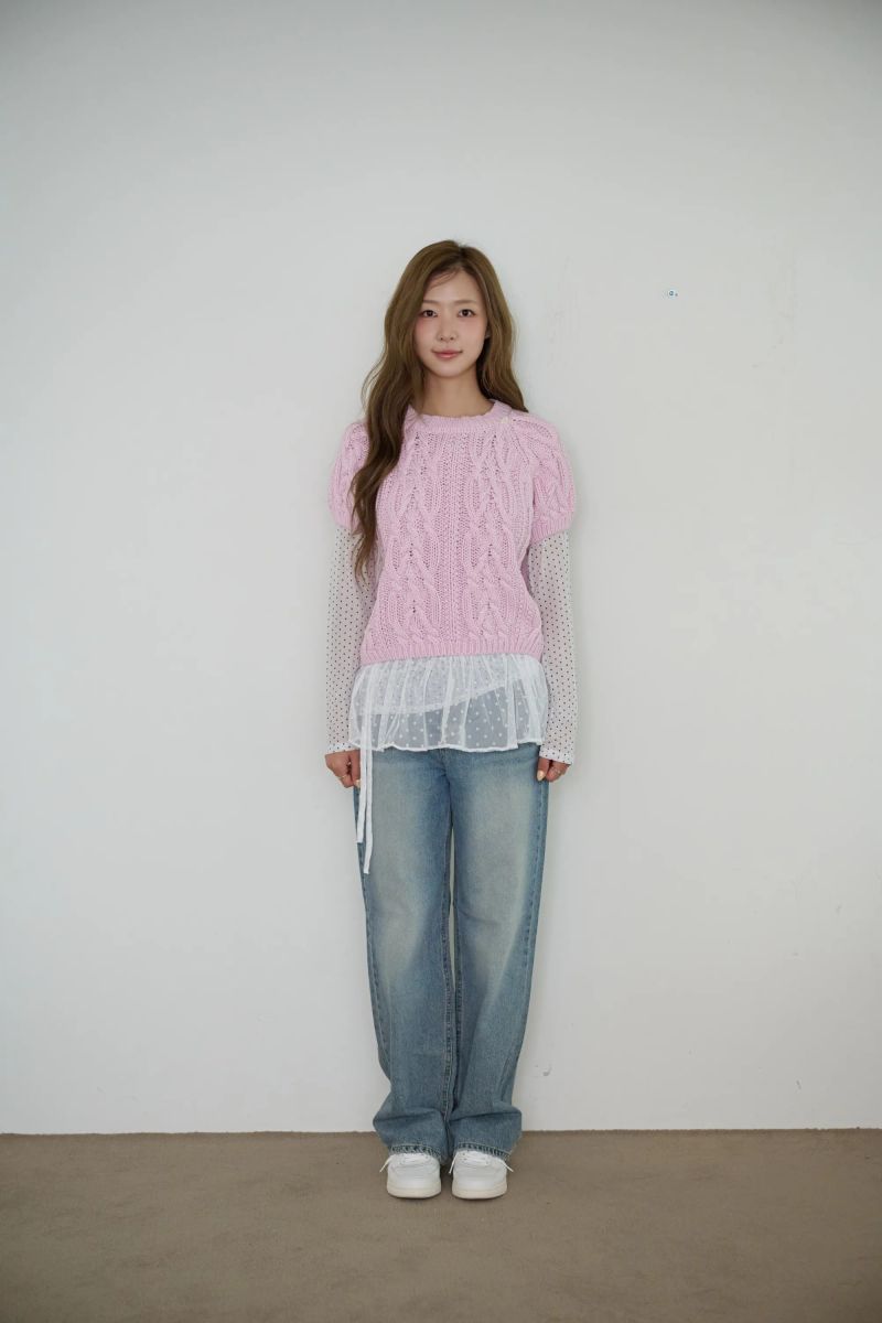 MARGARET CABLE HALF KNIT