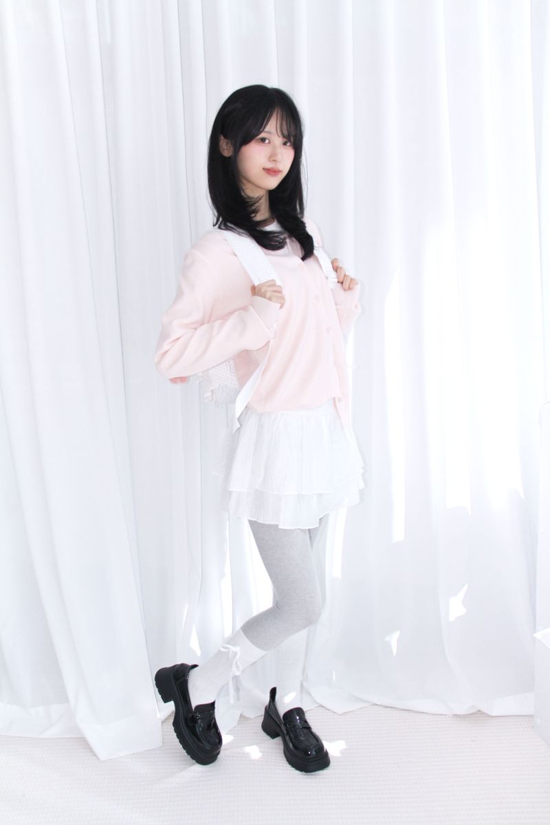Dot Frill Backpack Kitchen Stripe Daily Bobusang Bag