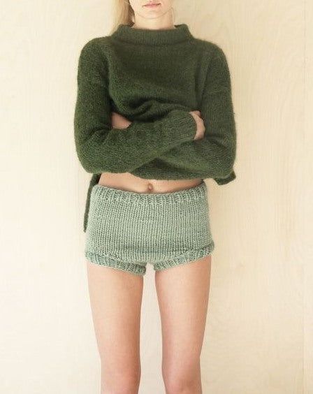 Lovely wide knit shorts