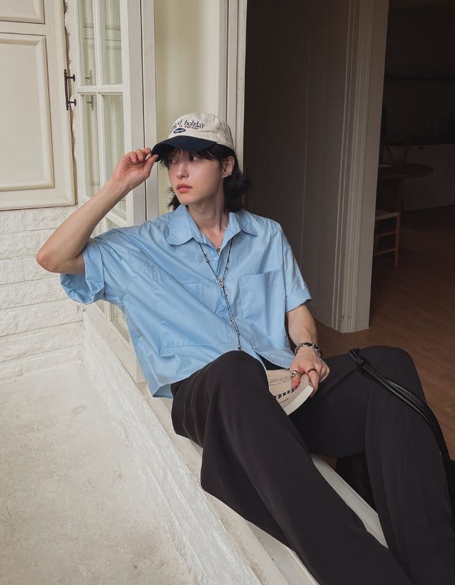 Trui Cooling Semi-Banding Long Slacks