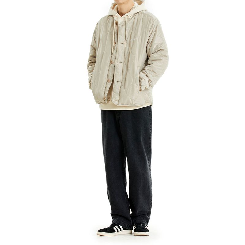 BASIC LOGO QUILTED JACKET