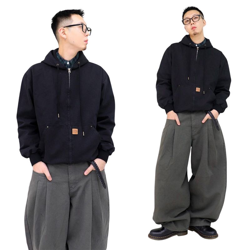 Vintage Work Hooded Jacket