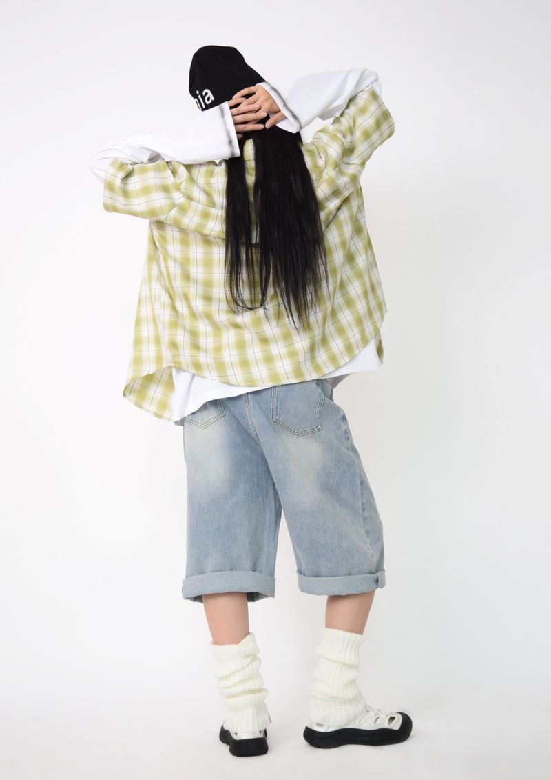 Snug Bermuda pants