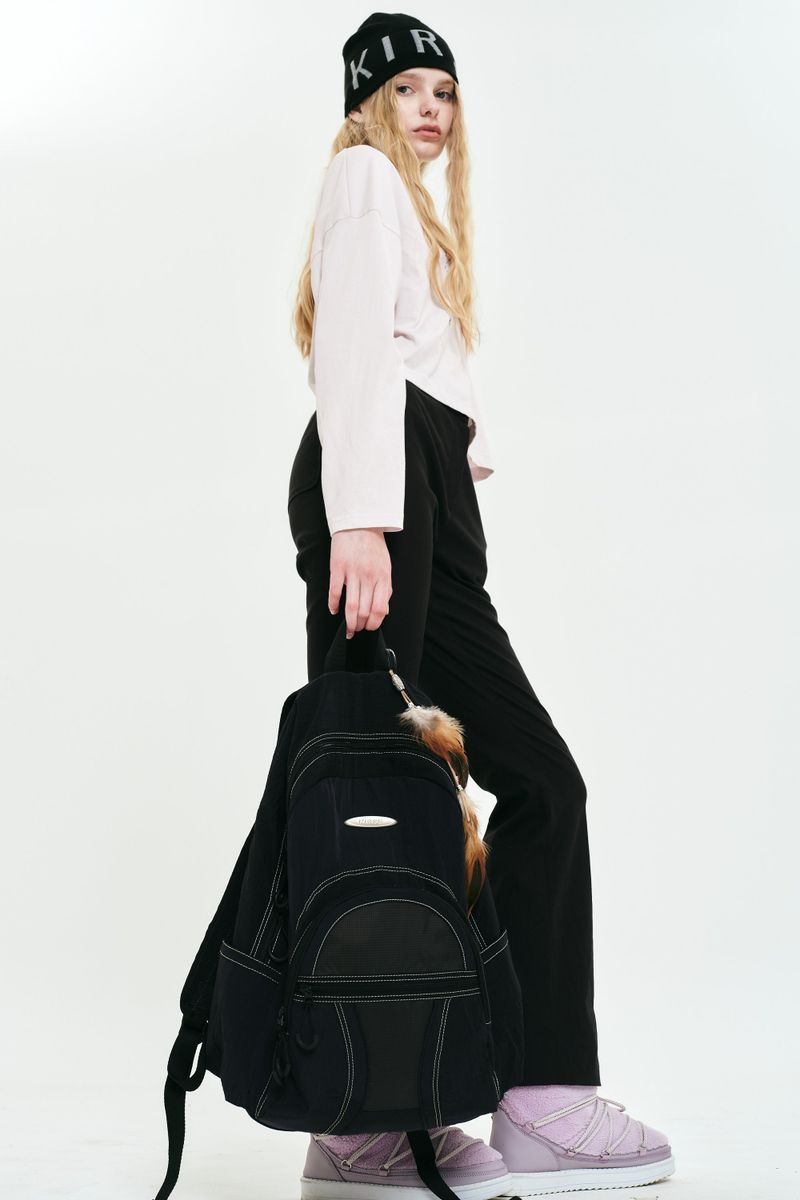 STITCH POINT DAILY BACKPACK [BLACK]