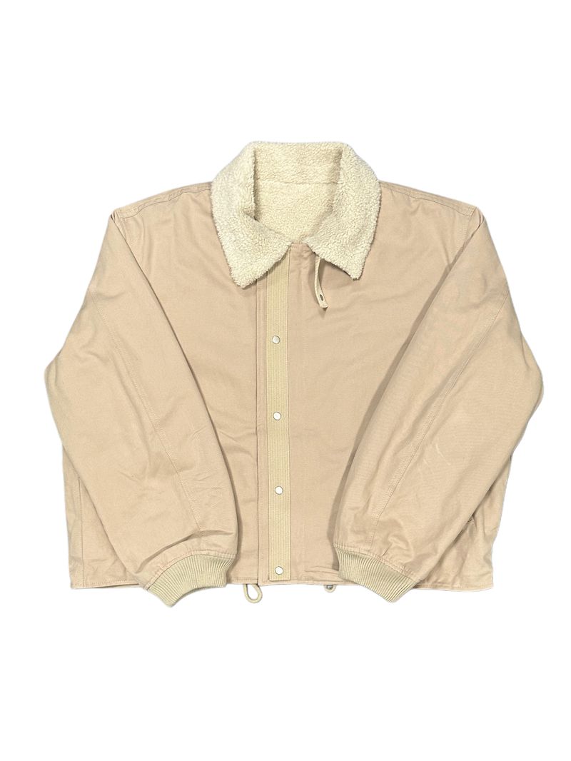 Buzz High Neck Wool Sheepskin Jacket (2color)