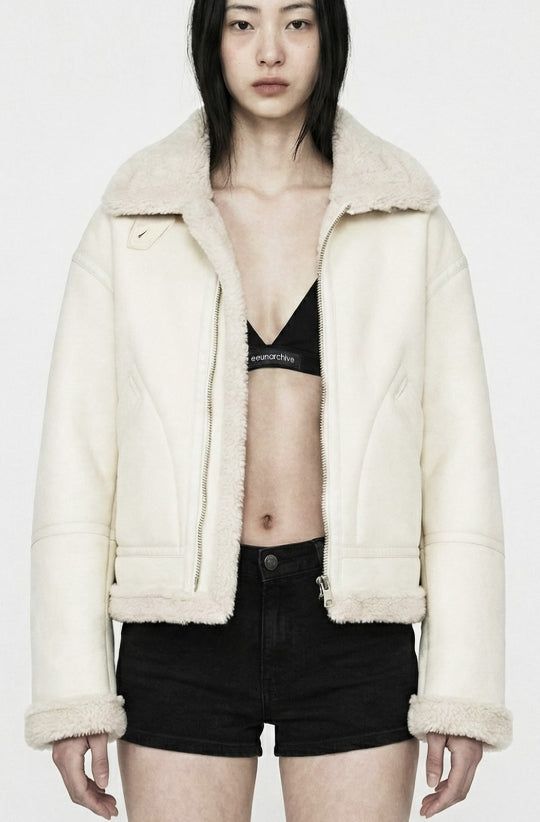 EEUN（イウン）の「25FW★ [ EEUN MADE ] Marshmallow Shearling Jacket（Jackets/Outerwear）」