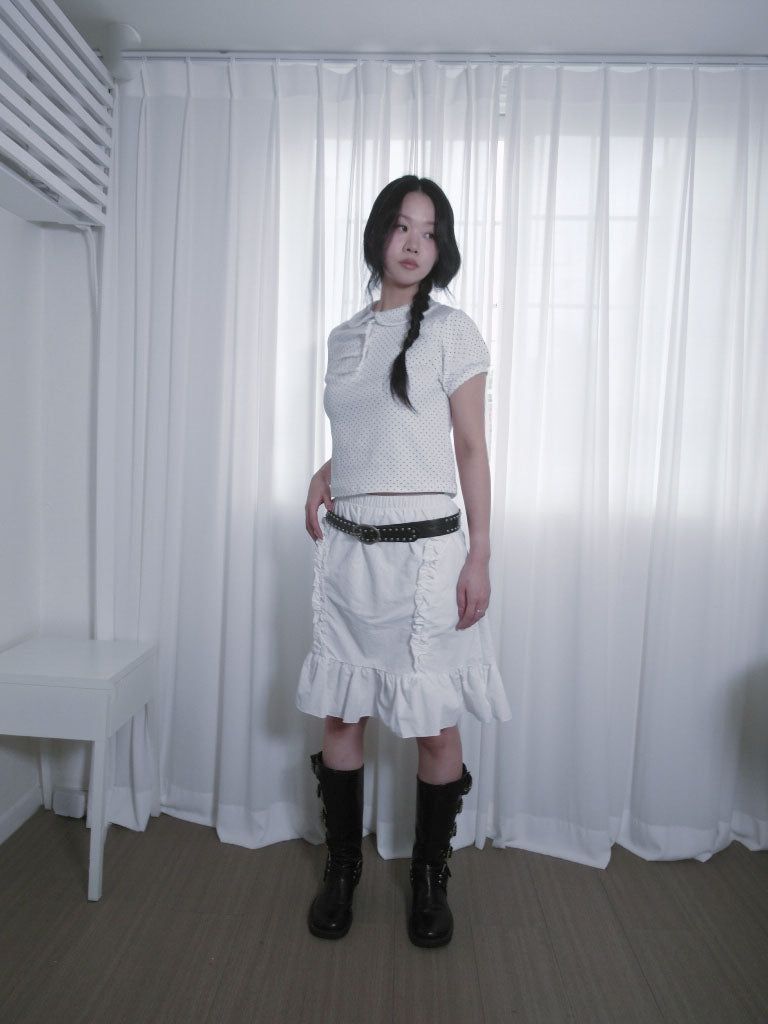 STUD BOLD LEATHER BELT