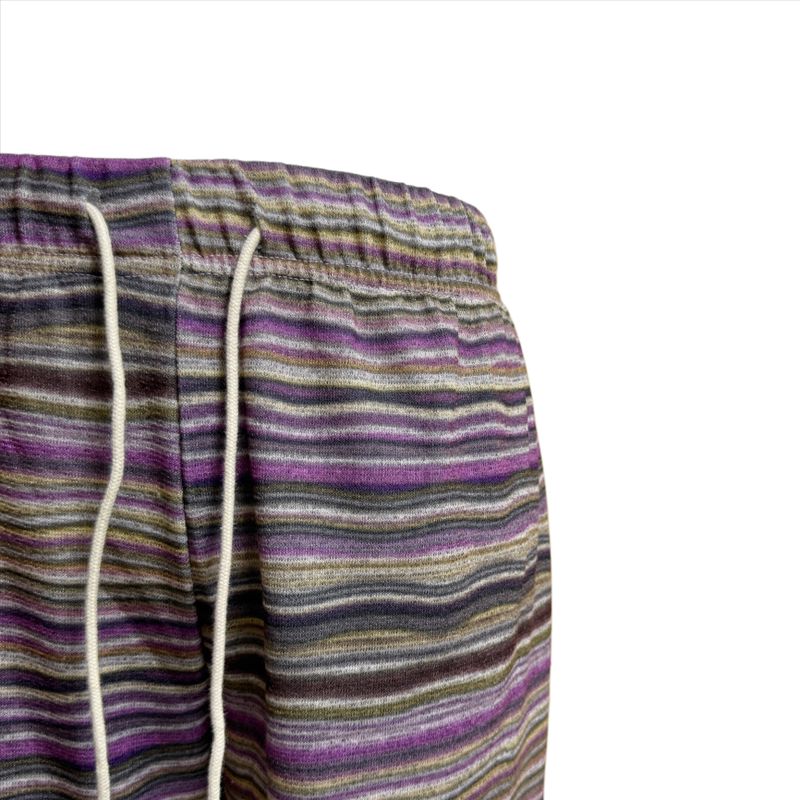 (2color) Wave Stripe Bootcut Knit Pants