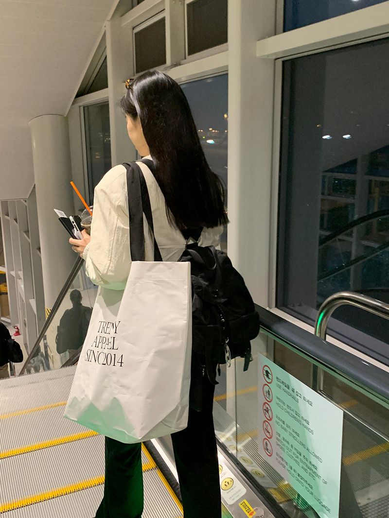 [MADE] Airport long bootcut banding pants -Basic