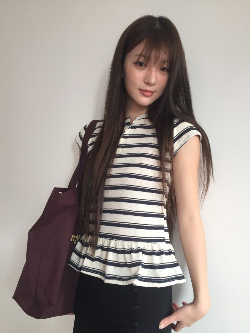As-side button pants (2color)