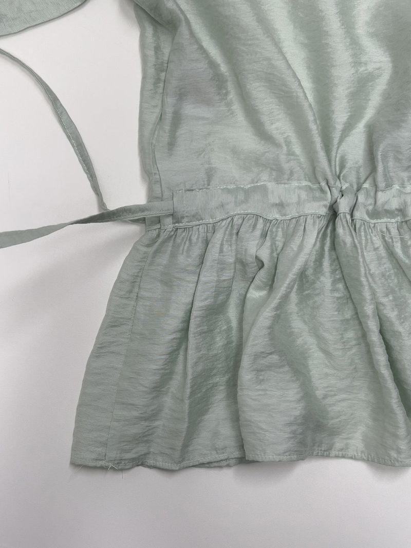 Rose Frill Loose Fit Blouse