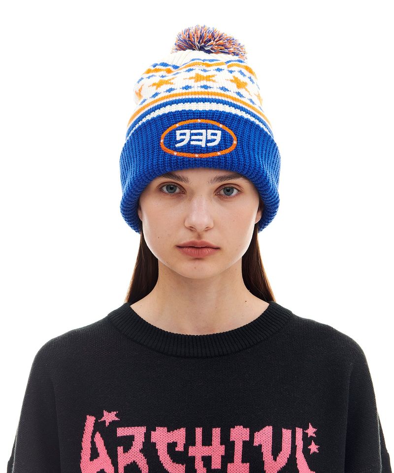 ARCHIVE BOLD（アーカイブボールド）の「939 TYPE J POMPOM BEANIE (IVORY)（Hats）」