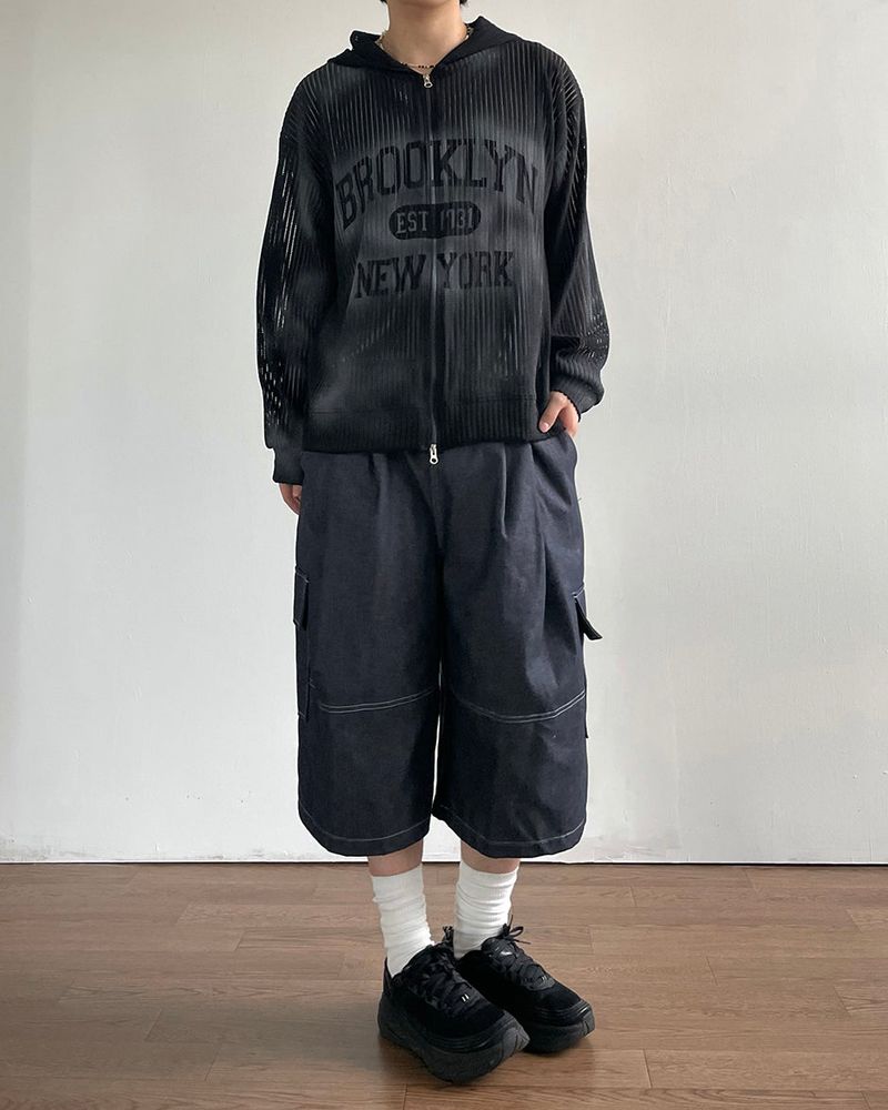 Diki Bermuda Denim Pants