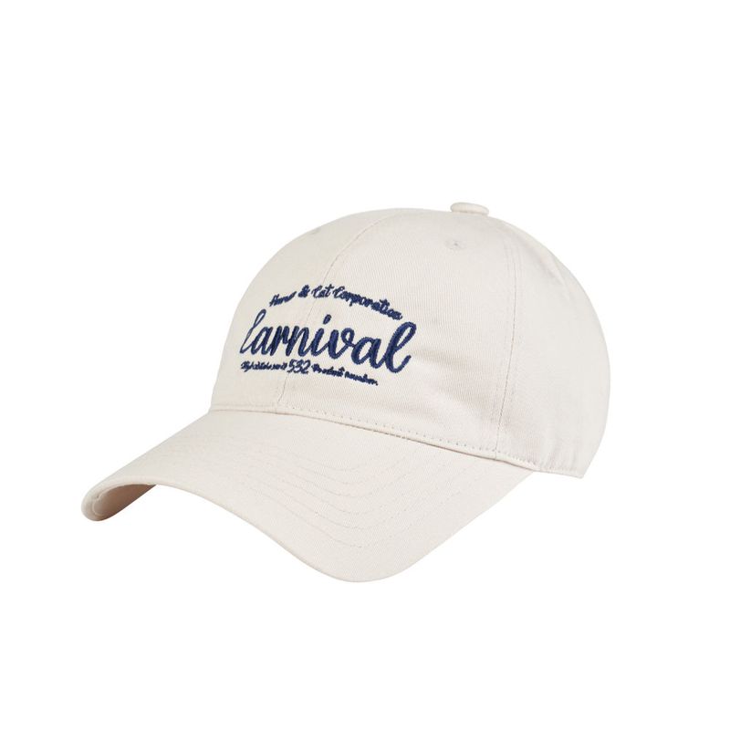 Human & Cat(ヒューマン&キャット)の「CARNIVAL WASHED BALL CAP / BEIGE(Hats)」