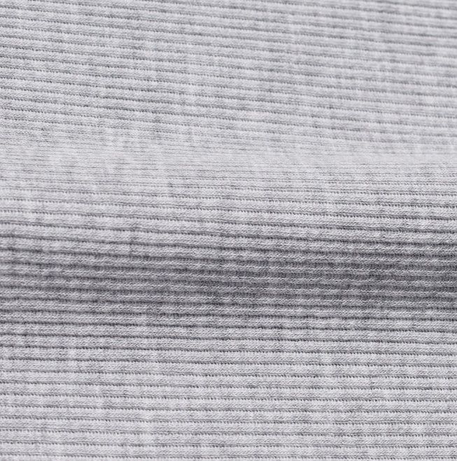 Lowden Slim Ribbed Henley Neck Short Sleeve Tee
