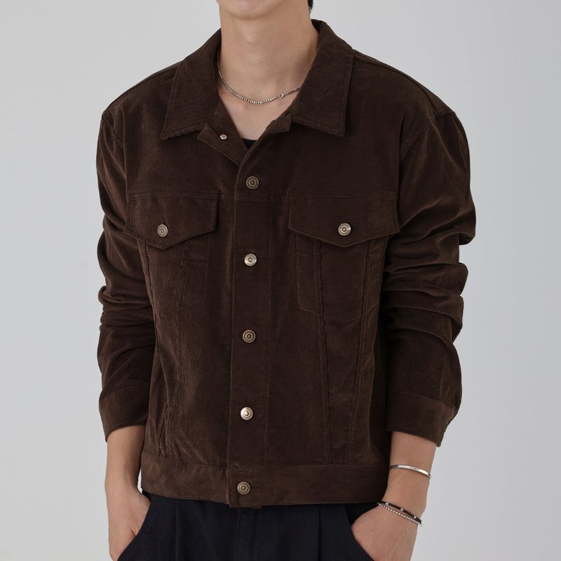 MODERN CORDUROY TRUCKER JACKET