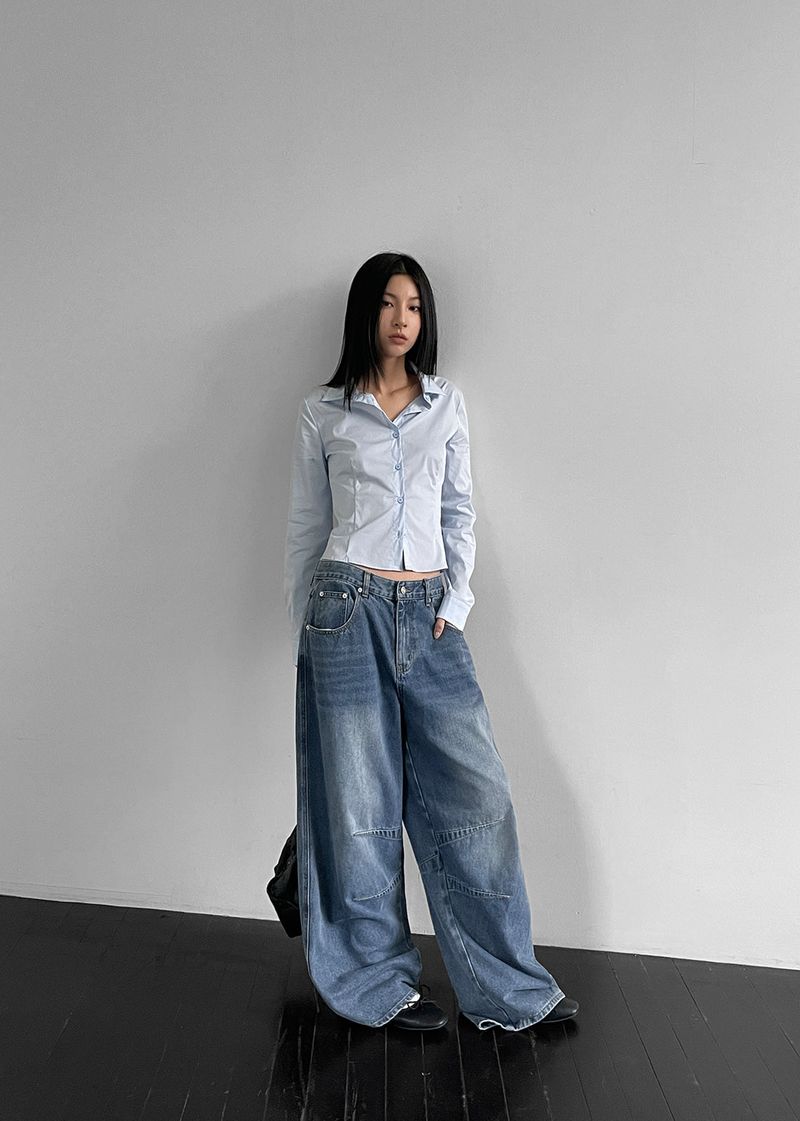 [MADE] Geeks Cotton Span Slim Shirt