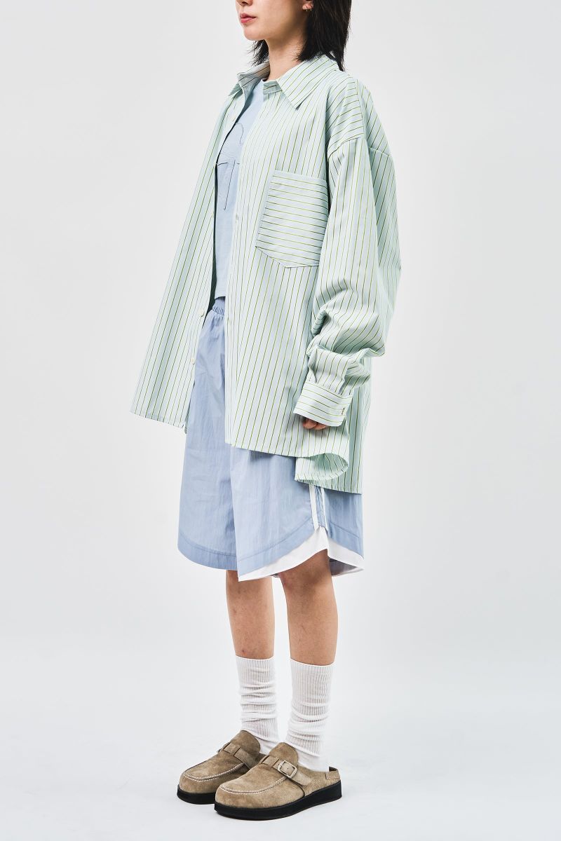 (W) Doby Midi Shorts (2color)