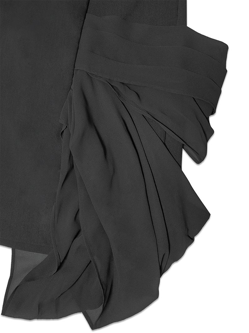  VEIL BERMUDA SLACKS . BLACK