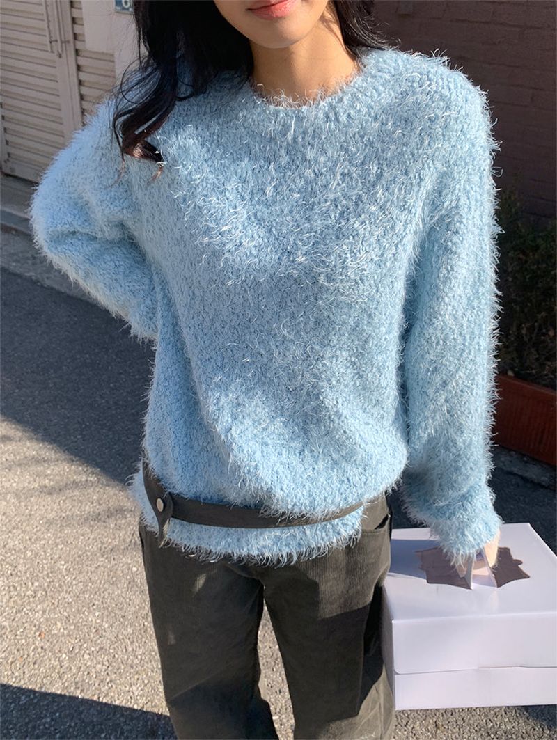 LEGACY BOUCLE KNIT (3COLOR)