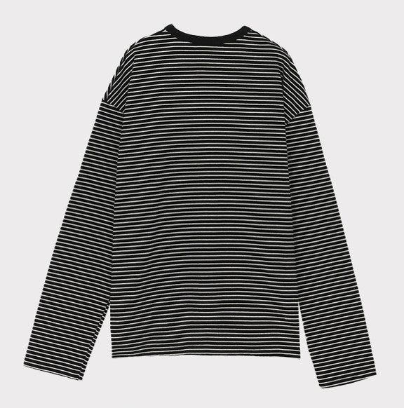 Never Round Border T Shirt (2color)