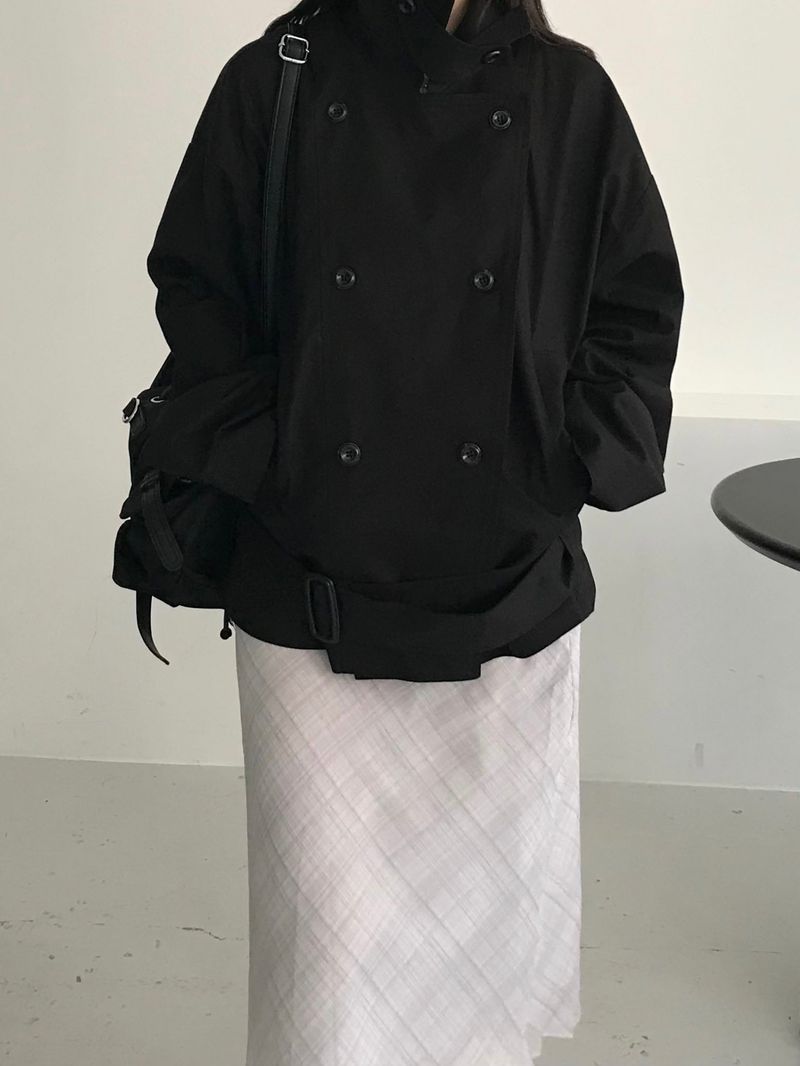 Root Short Trench Jacket (3 colors)