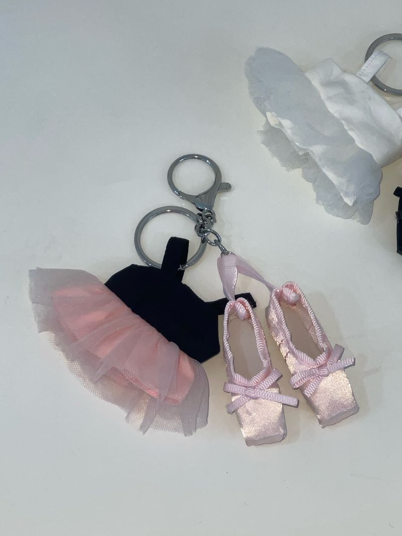 Ballet Tutu&Shoes Keyring