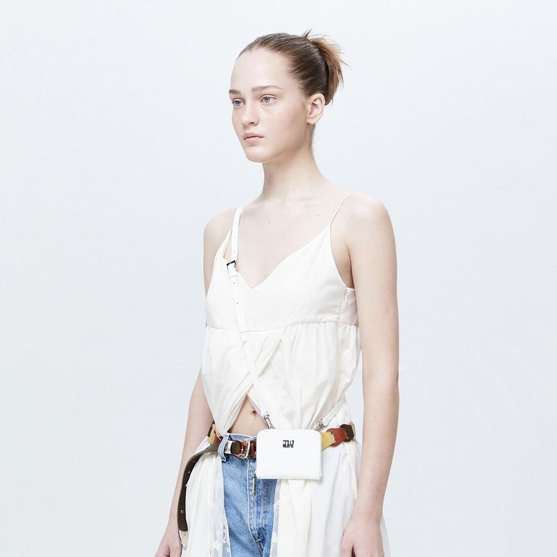 [Leather 100%]  VICTORIA_OFF WHITE