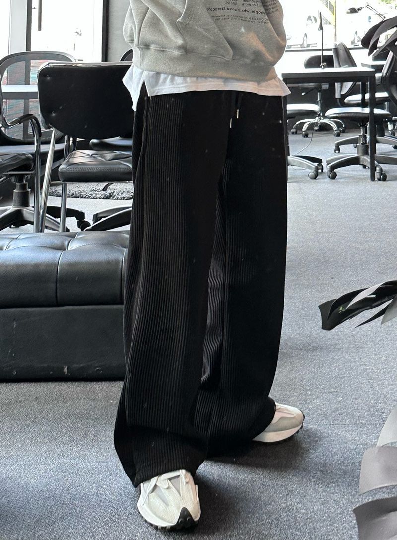 wide golgi banding pants