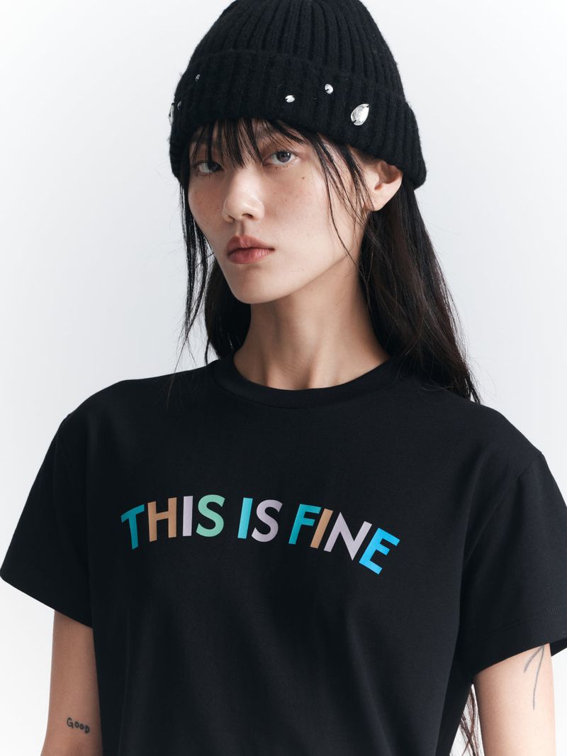 Multi Color Logo Tee