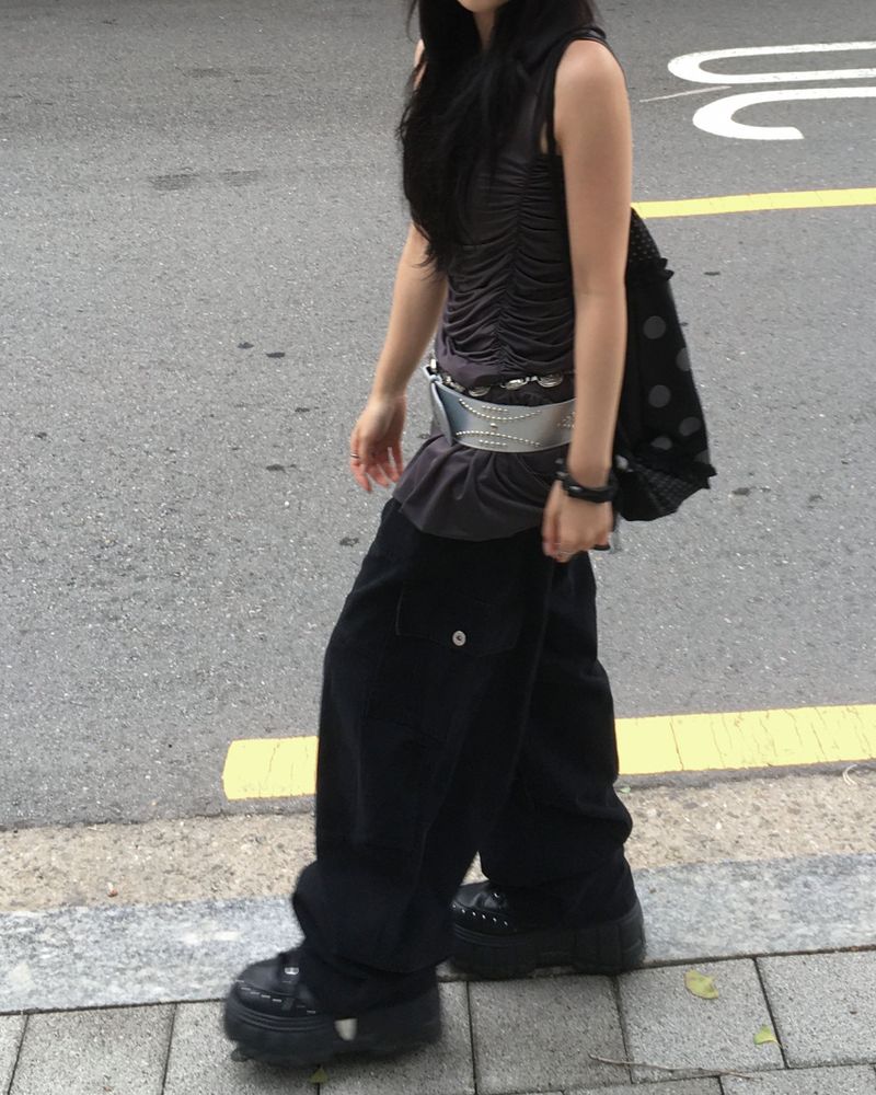 Rap cargo pants