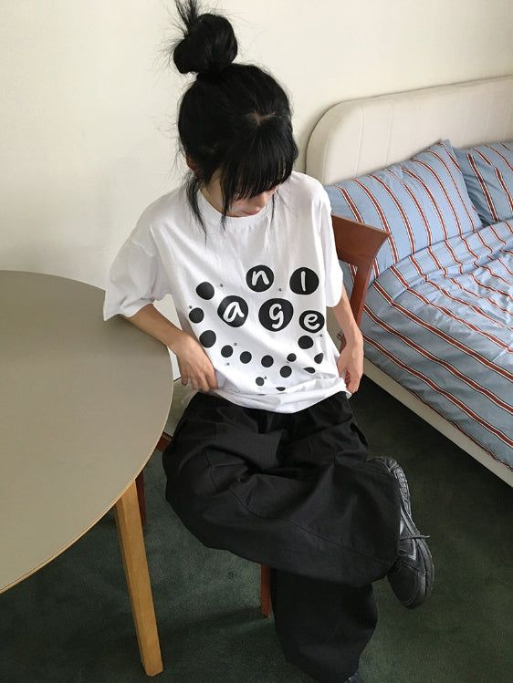 26SS★ [BAONHAUS] Pokity Cut Balloon Wide Pants