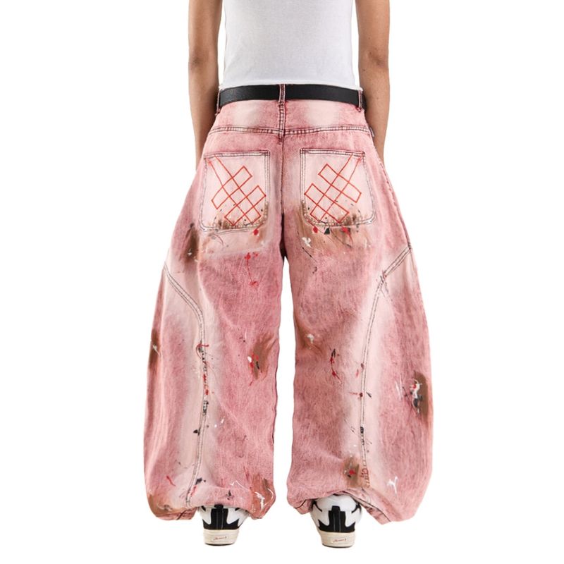 A1 Wide Barrel - Grain Dual Pink Picasso Splatter
