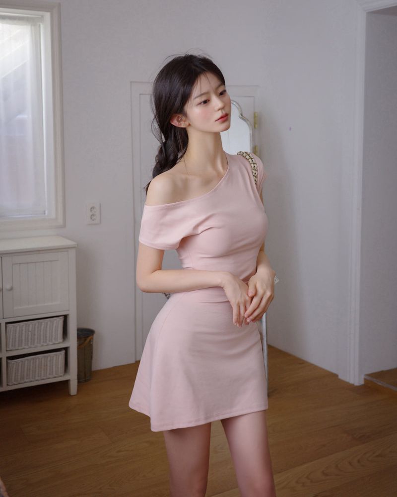 [MADE] After Pintuck Mini Dress