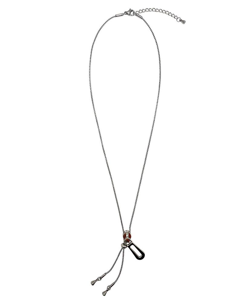 Axi studio（アクシスタジオ）の「 Zip-up chain necklace（Accessories）」