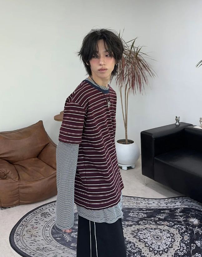 Eder Striped Short Sleeve Tee
