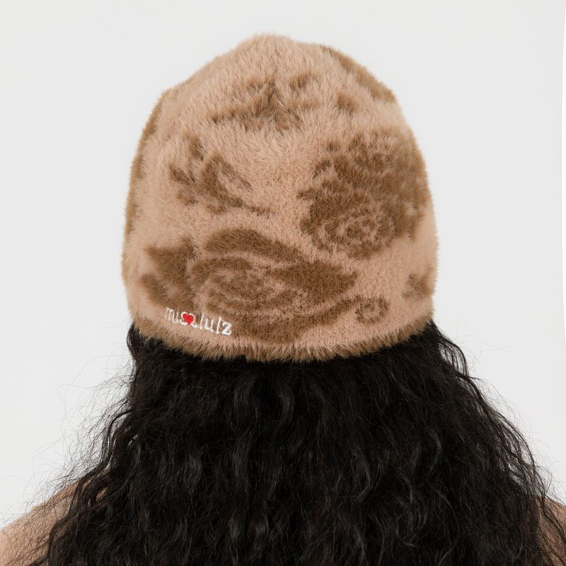 Rose Polage Beanie Beige