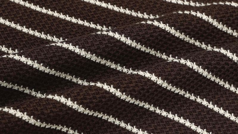 VL Stripe Collar Standard Knit