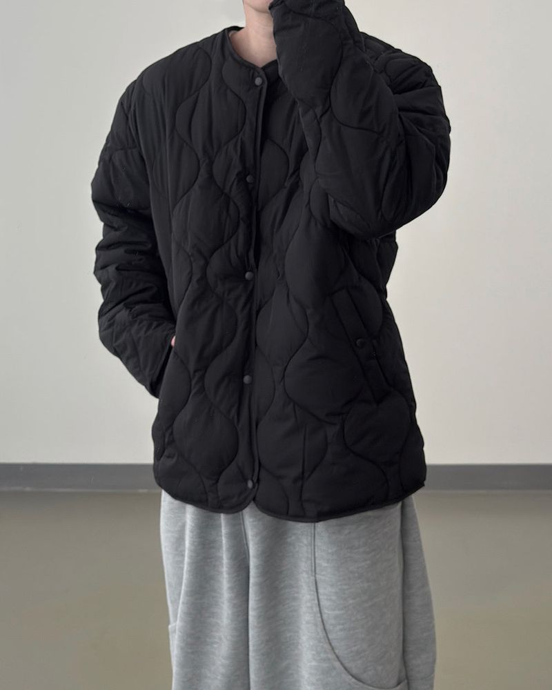 Wavon Quilted Padding Jumper