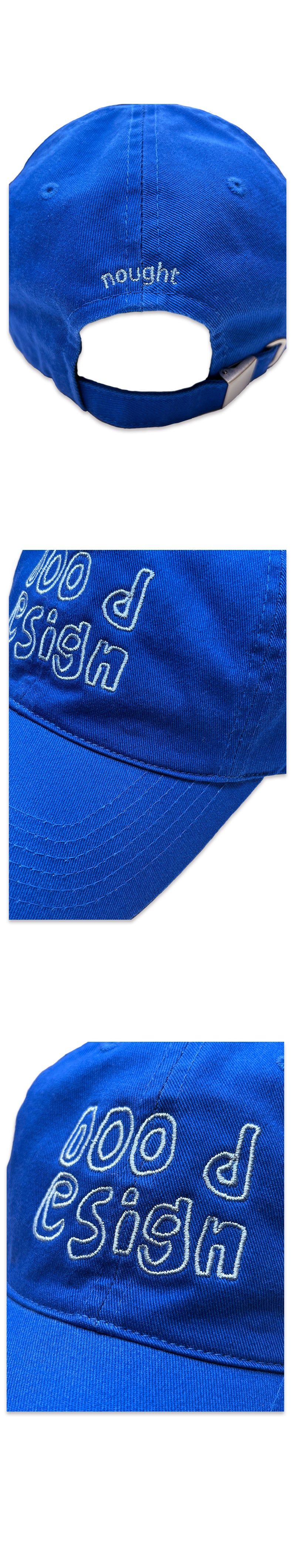 000 Design Ball Cap / Blue
