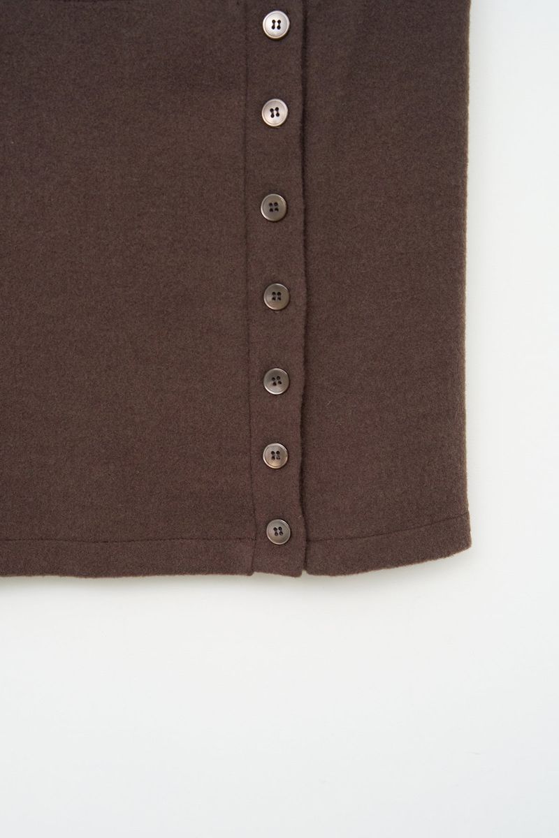 (W) Jent Button Skirt