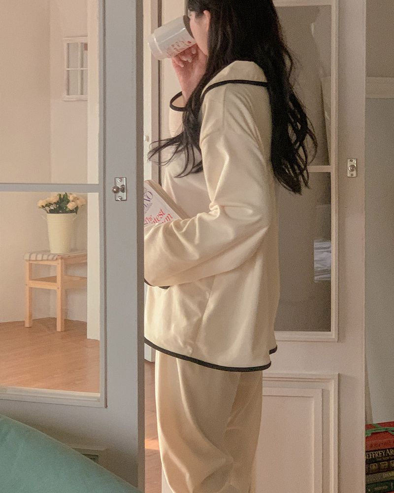 Shirt & Pants Pajama Set