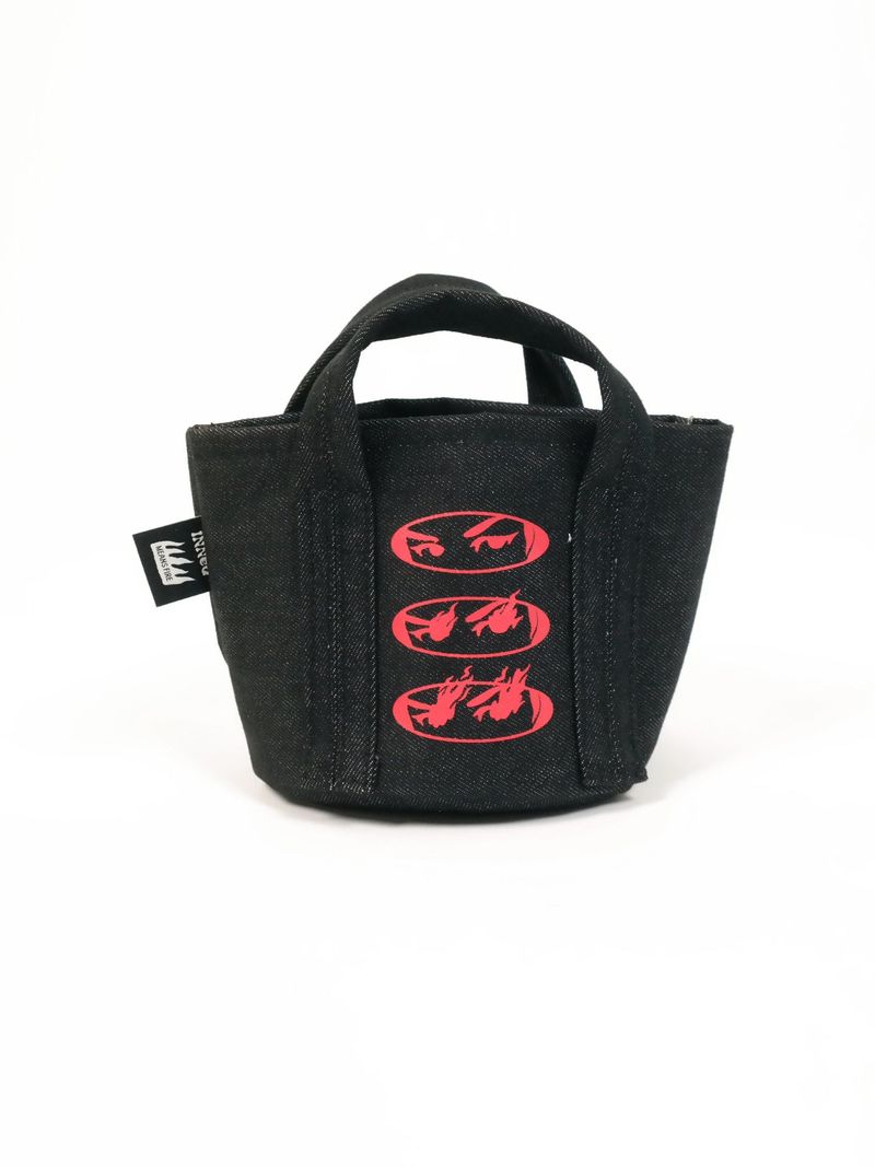 small TOTE_Denim Black