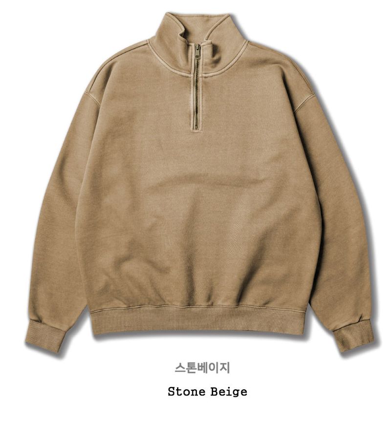 26SS★ Rib Pigment Sweatshirt