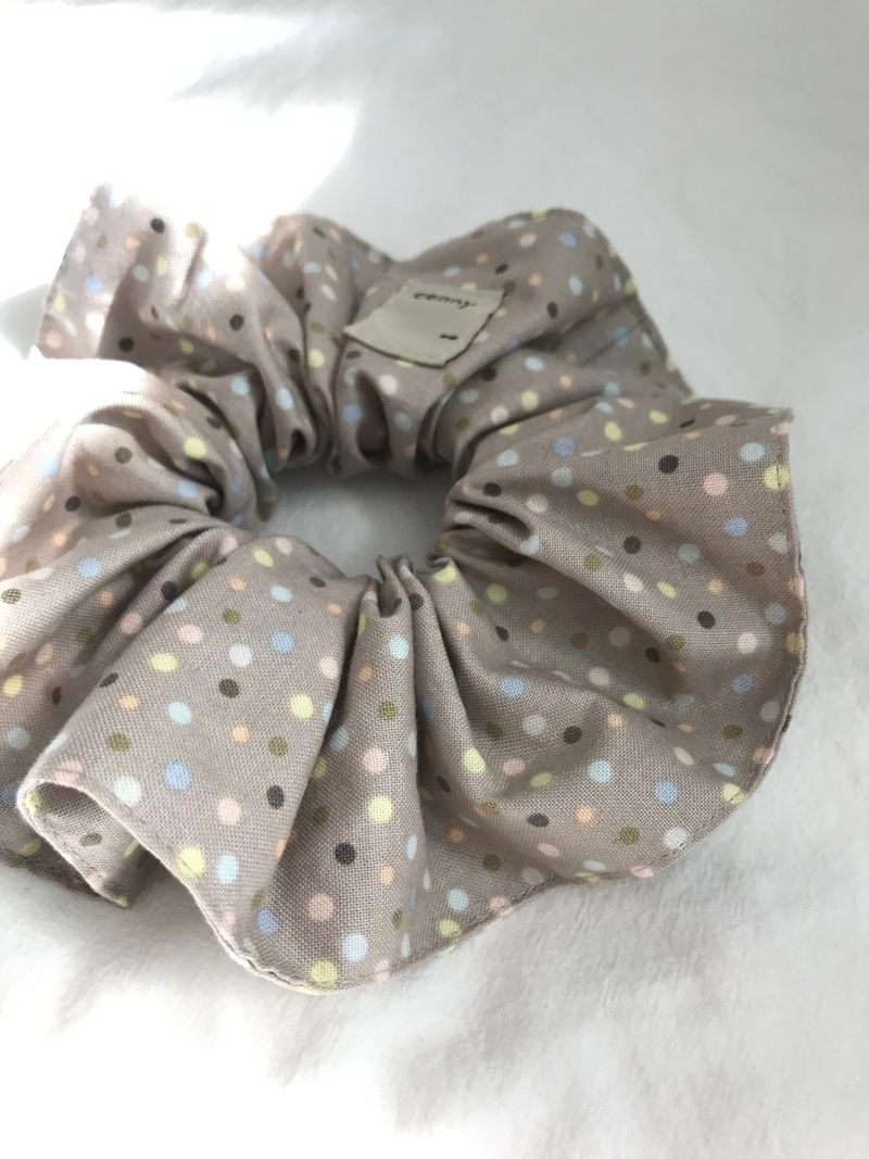 Vintage Hair Ruffle -  Candy cupcake