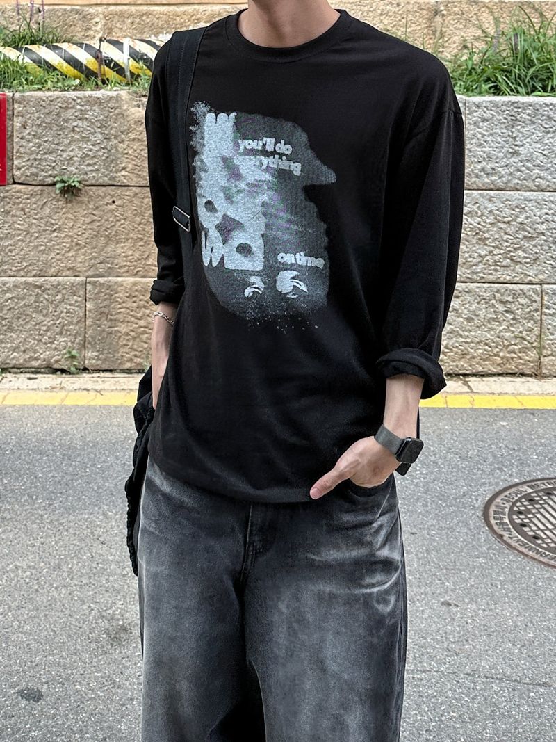 Time Printing Long Sleeve