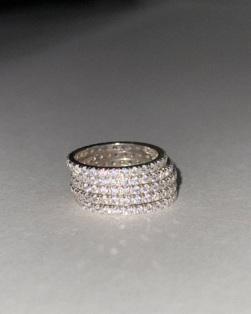 Iceberg ring (silver) *1PCS