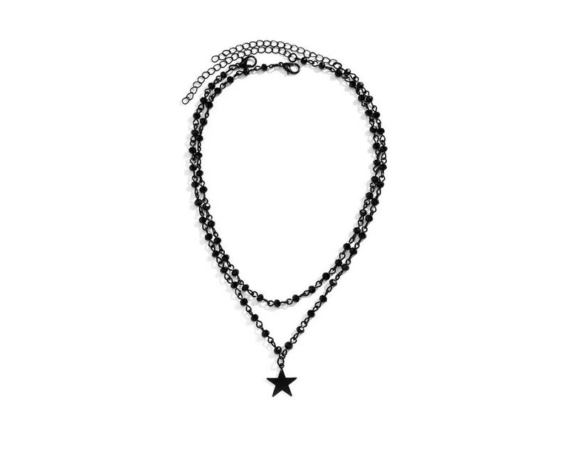 myorang（ミョラン）の「cross dubble necklace (2type)（Accessories）」