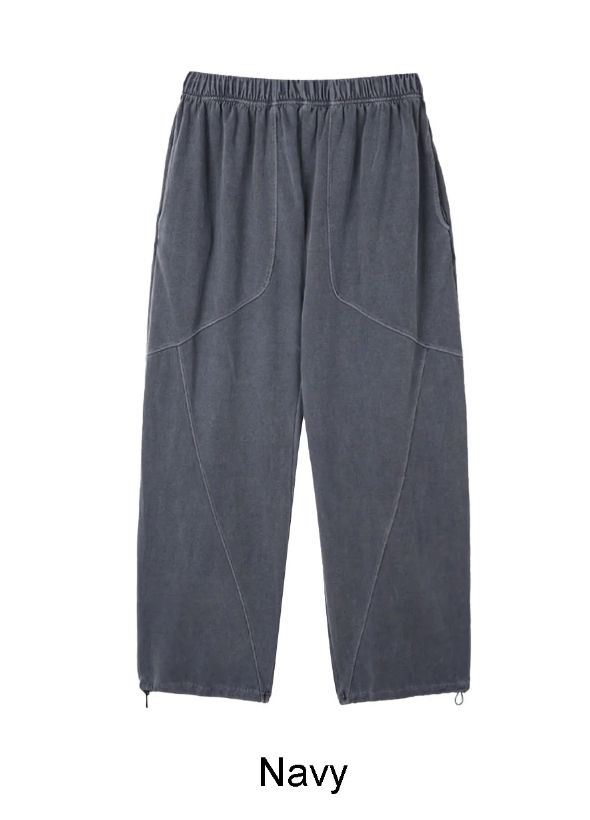 Mars Pigment Cut-out Wide Pants